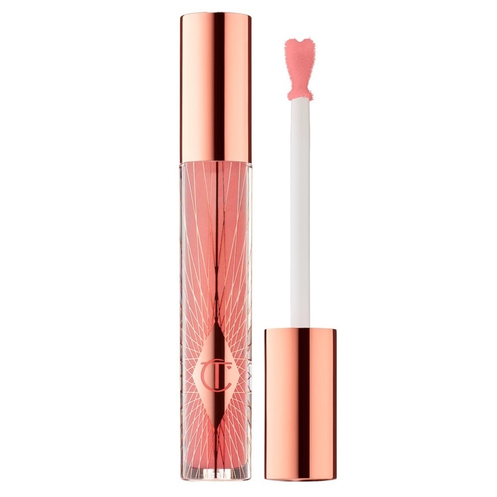 🍑 Charlotte Tilbury Collagen Lip Bath Gloss - Peachy Plump